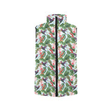 Hummingbird Pattern Print Design 05 Men's Padded Vest