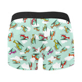 Helicopter design pattern Men's All Over Print Boxer Briefs Men's Underwear