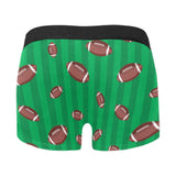 American football ball field background Men's All Over Print Boxer Briefs Men's Underwear