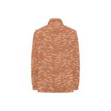 Brick Printed Pattern Print Design 02 Women's Long Sleeve Polo Shirt