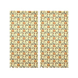 English Bulldog Pattern Print Design 02 Gauze Curtain