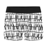 Piano Pattern Print Design 03 Men's All Over Print Boxer Briefs Men's Underwear