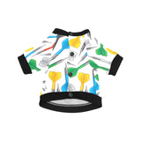 Darts Pattern Print Design 03 All Over Print Pet Dog Round Neck Fuzzy Shirt