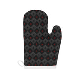 Casino Cards Suits Pattern Print Design 05 Heat Resistant Oven Mitts