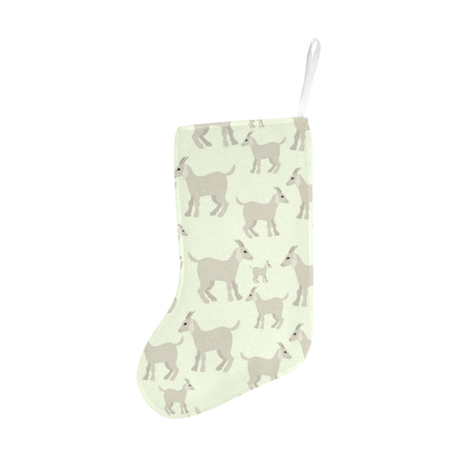 Little young goat pattern Christmas Stocking
