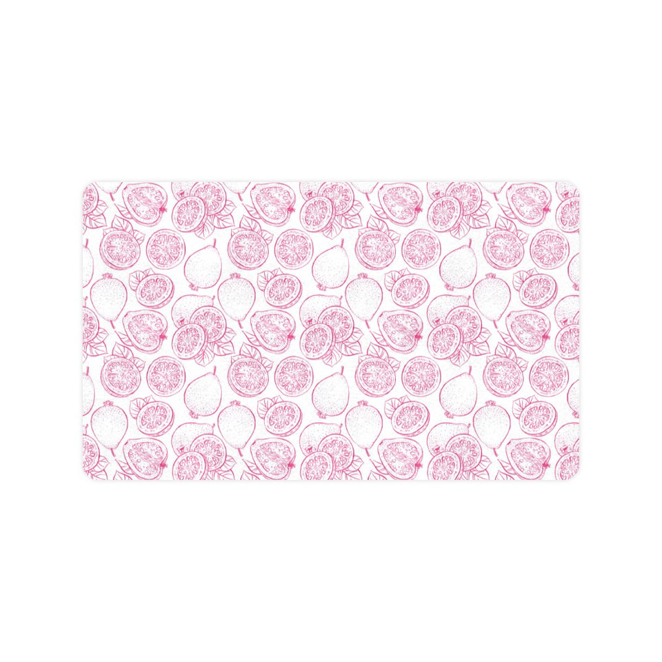 Sketch guava pattern Doormat