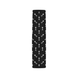 Engine Piston Black Theme Pattern Print Design 03 Car Seat Belt Cover