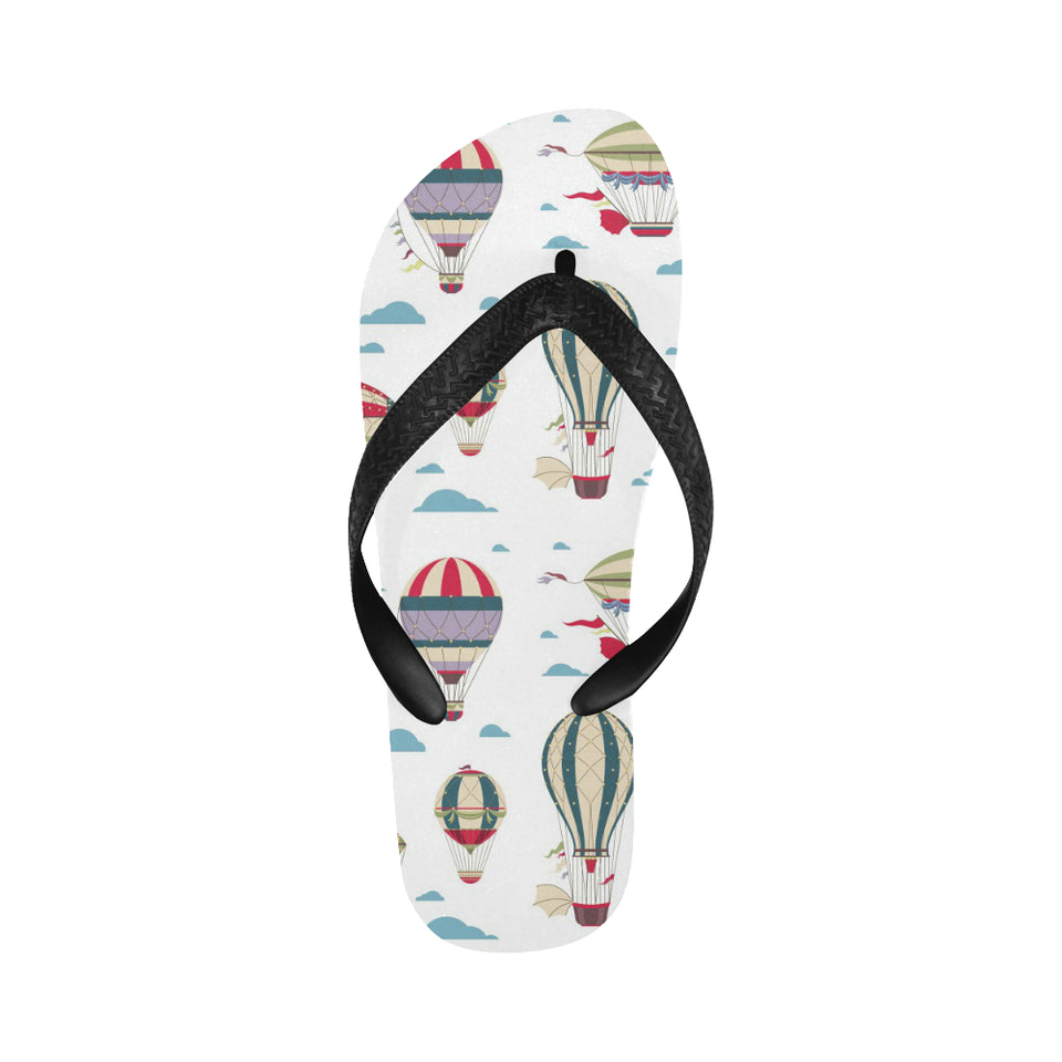 Hot air balloon pattern Unisex Flip Flops
