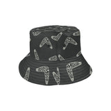 Hand drawn boomerang Australian aboriginal ornamen Unisex Bucket Hat