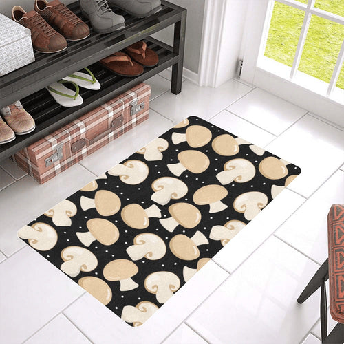 Champignon mushroom pattern Doormat