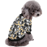 Billiard Ball Pattern Print Design 04 All Over Print Pet Dog Round Neck Fuzzy Shirt