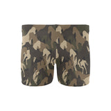 Horse Camouflage Pattern Men's Swimming Trunks