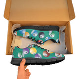 Billiard Ball Pattern Print Design 01 Men's Breathable Sneakers ( Model 055)