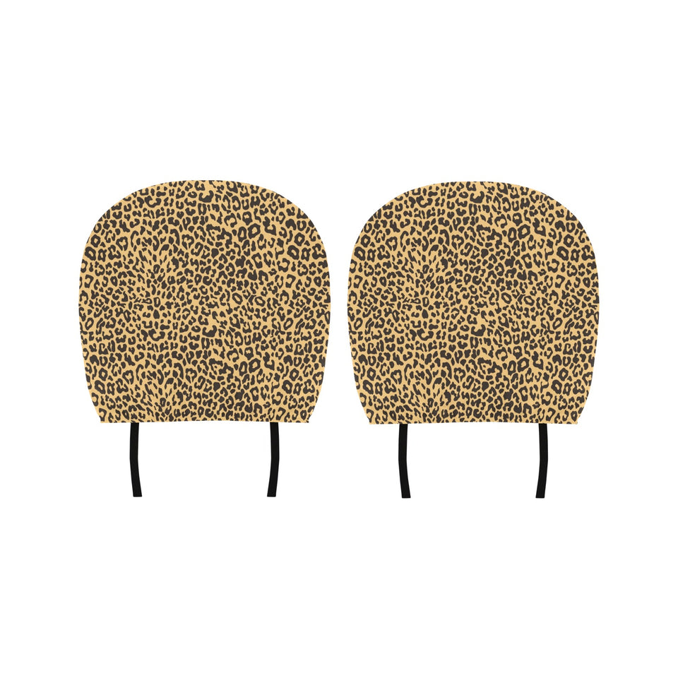Leopard skin print Car Headrest Cover