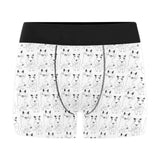 Bull Terrier Pattern Print Design 02 Men's All Over Print Boxer Briefs Men's Underwear