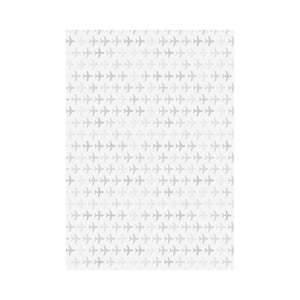 Airplane print pattern House Flag Garden Flag