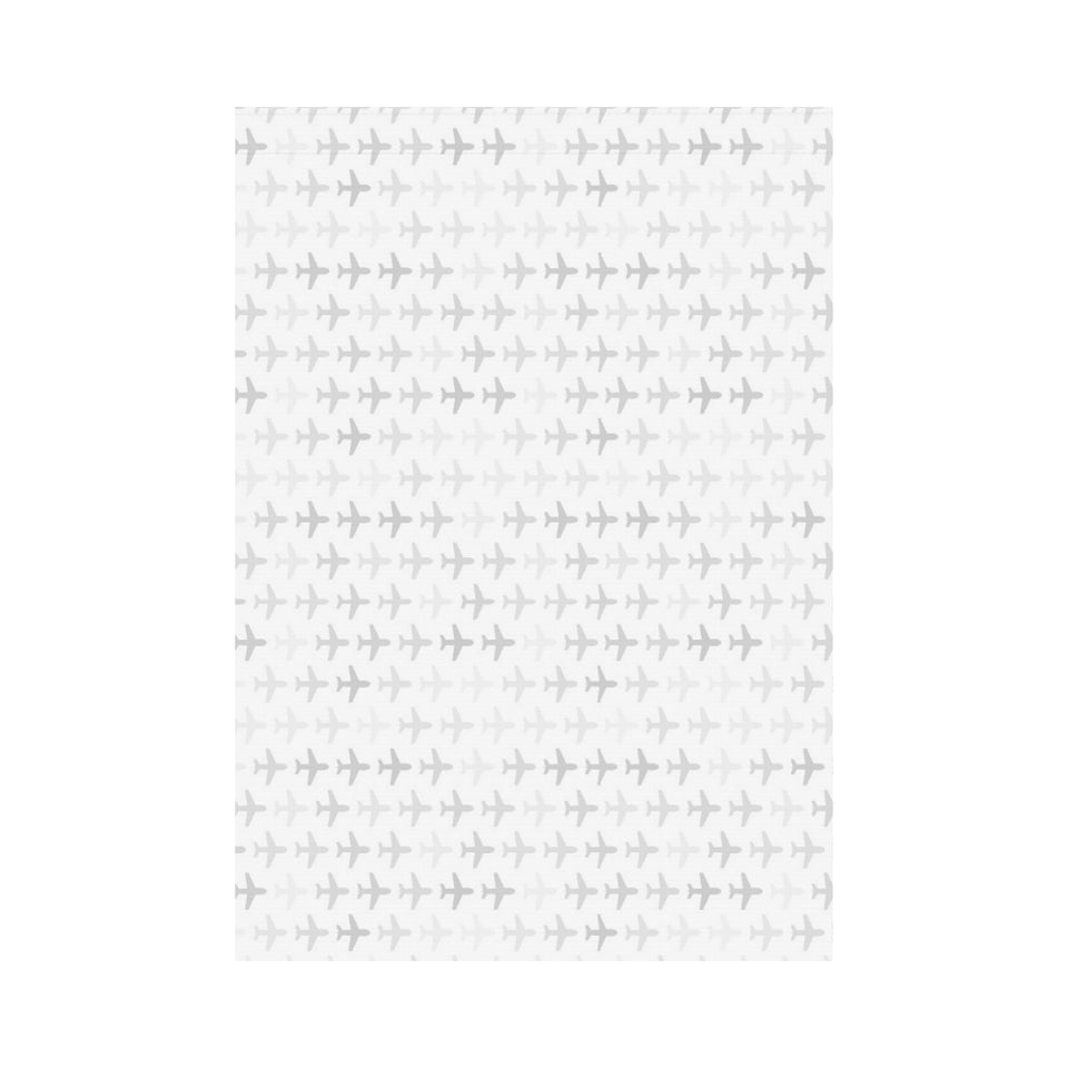 Airplane print pattern House Flag Garden Flag