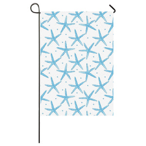 Watercolor starfish pattern House Flag Garden Flag