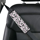 Greyhound Pattern Print Design 02 Car Seat Belt Cover