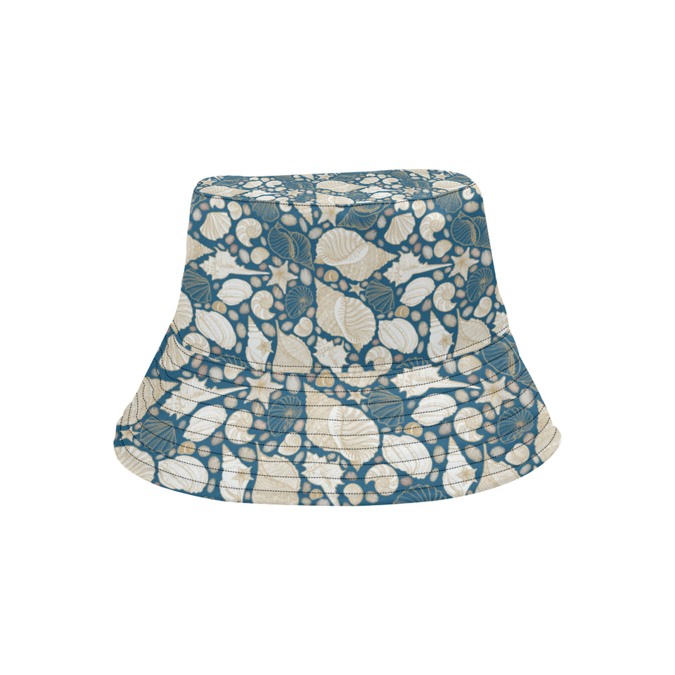 Sea turtle Polynesian Tribal design pattern Unisex Bucket Hat