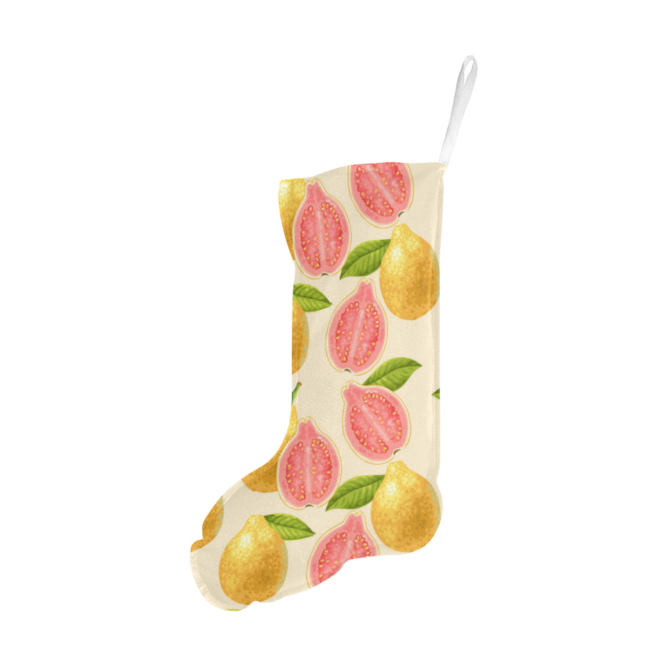 Beautiful guava pattern Christmas Stocking