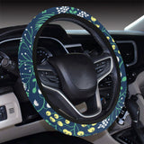 butterfly leaves pattern Car Steering Wheel Cover