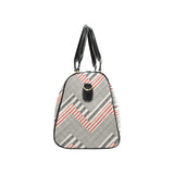 zigzag chevron striped pattern Travel Bag