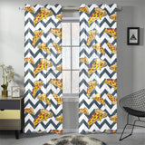 Pizza design pattern Gauze Curtain