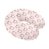 Cute goat pattern U-Shaped Travel Neck Pillow