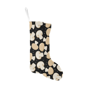 Champignon mushroom pattern Christmas Stocking