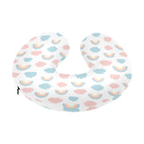 Cute rainbow clound pattern U-Shaped Travel Neck Pillow