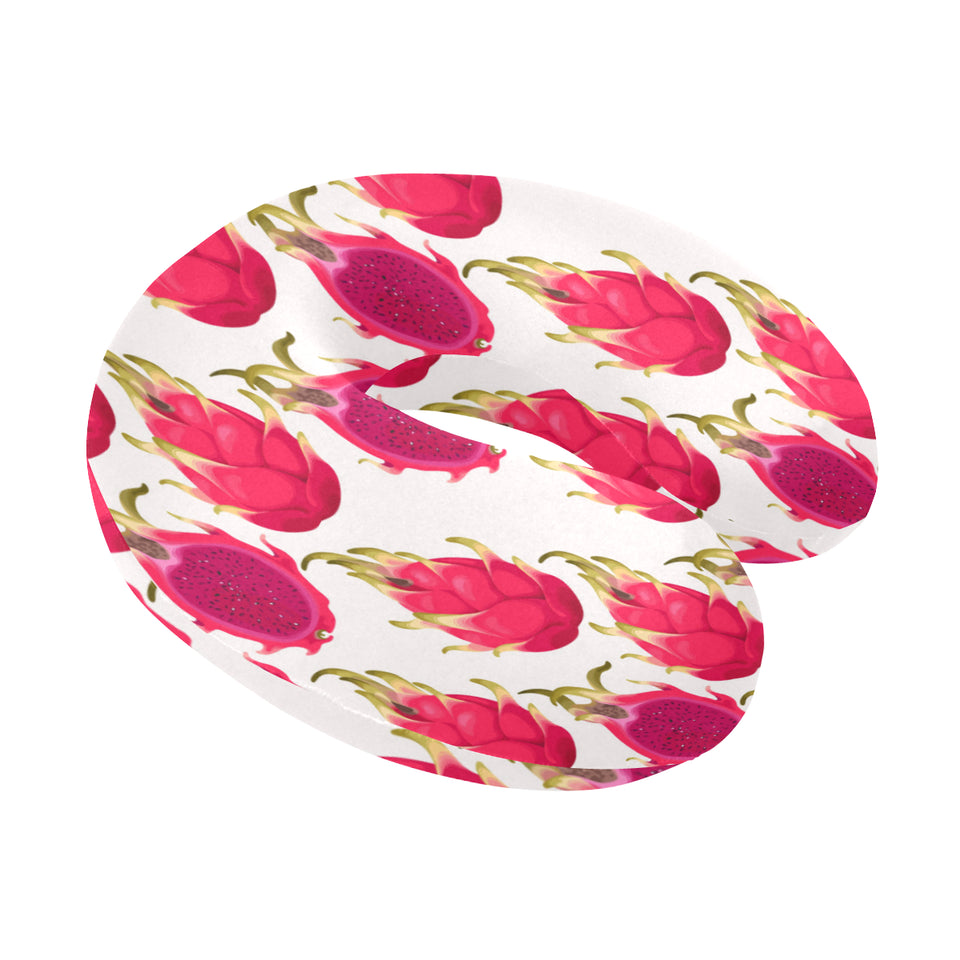 dragon fruits design pattern U-Shaped Travel Neck Pillow
