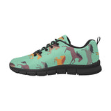Colorful horses pattern Women's Sneaker Shoes