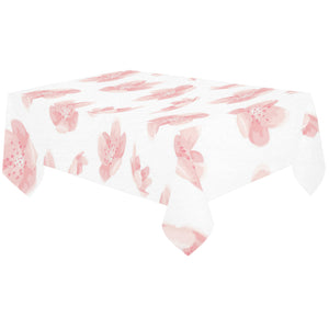 Pink sakura cherry blossom pattern Tablecloth