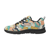 Eagle Pattern Print Design 02 Men's Breathable Sneakers ( Model 055)