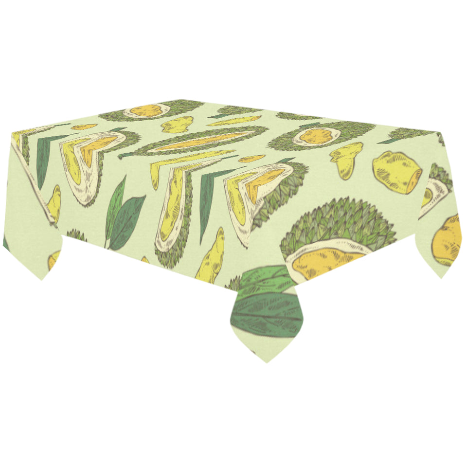 Durian leaves pattern background Tablecloth