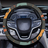 electric guitars pattern Car Steering Wheel Cover