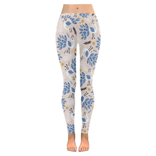 Cute peacock pattern Women's Legging Fulfilled In US