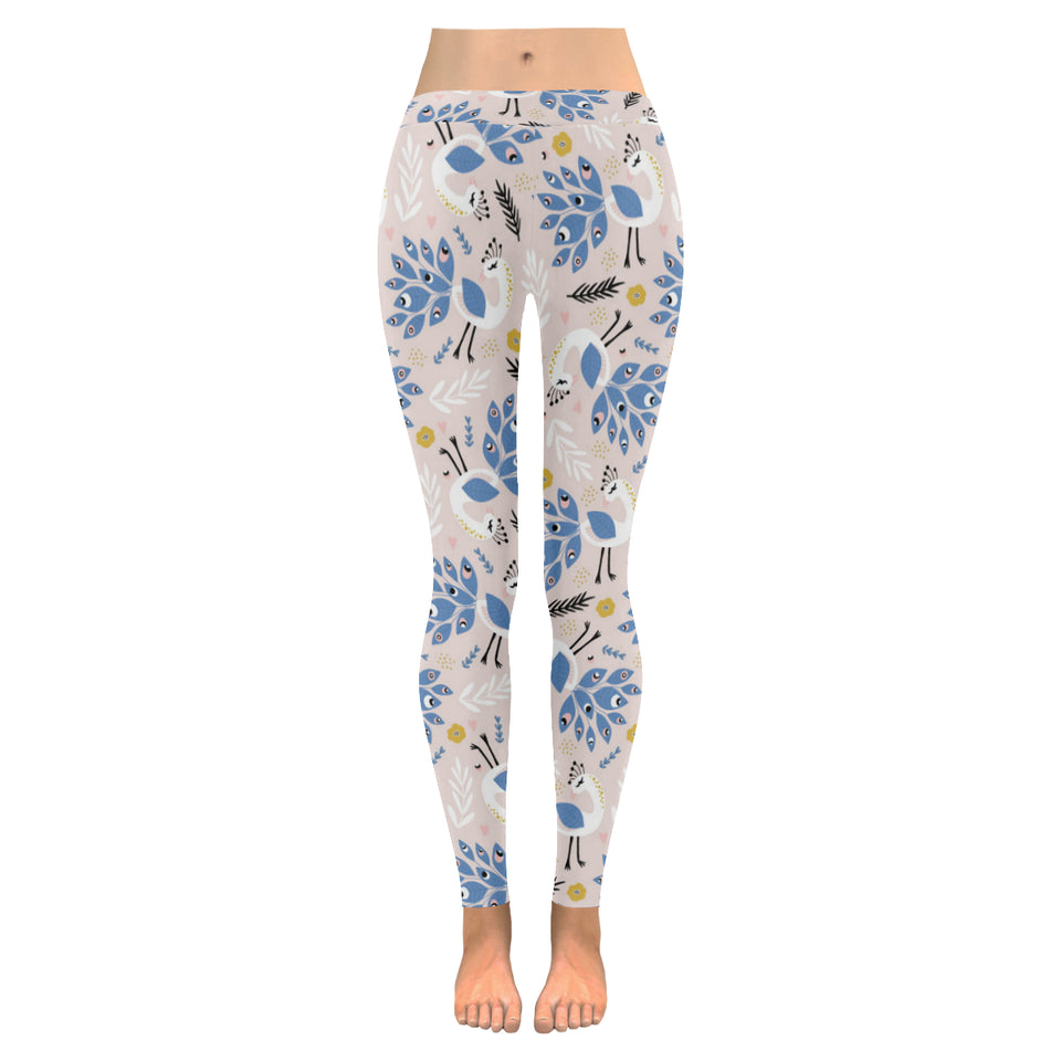 Cute peacock pattern Women's Legging Fulfilled In US