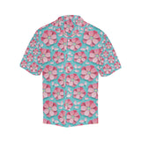 3D sakura cherry blossom pattern Men's All Over Print Hawaiian Shirt