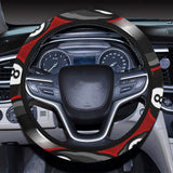 Billiard Ball Pattern Print Design 05 Car Steering Wheel Cover