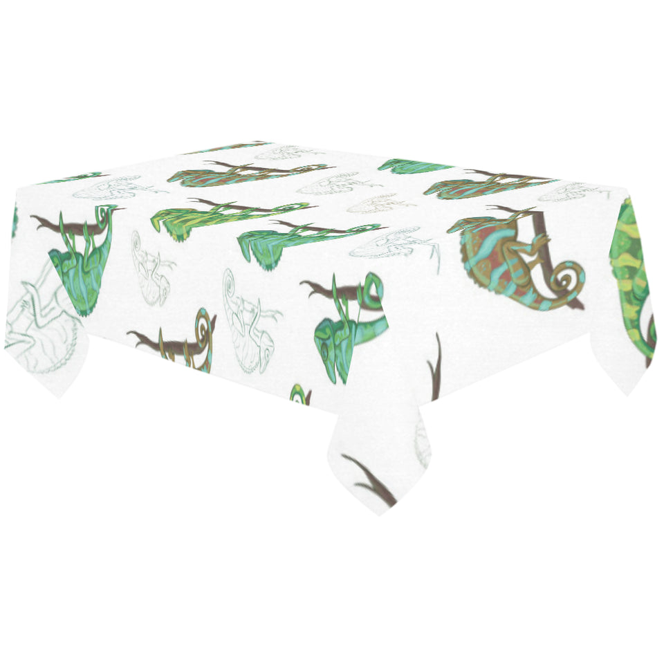 Chameleon lizard pattern Tablecloth
