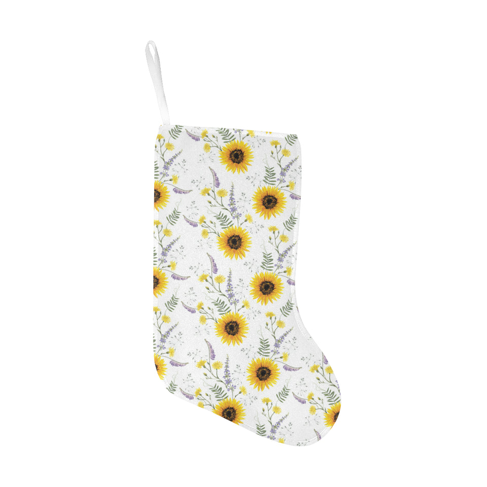 beautiful sunflowers pattern Christmas Stocking