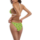 Slices of Lime design pattern Sexy Bikinis Two-Piece Swimsuits