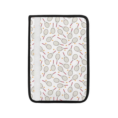 Tennis Pattern Print Design 04 Car Seat Belt Cover