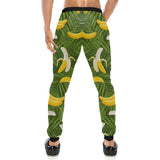 Banana Palm Leaves pattern Unisex Casual Sweatpants