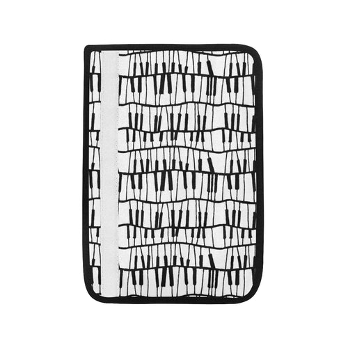 Piano Pattern Print Design 03 Car Seat Belt Cover