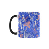 white bengal tigers pattern Morphing Mug Heat Changing Mug