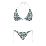 Sea turtle Polynesian Tribal design pattern Sexy Bikinis Two-Piece Swimsuits