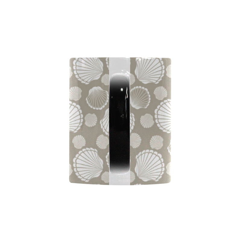 Scallop shell pattern Morphing Mug Heat Changing Mug